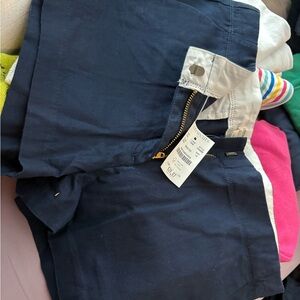 Crewcuts Navy and White Shorts